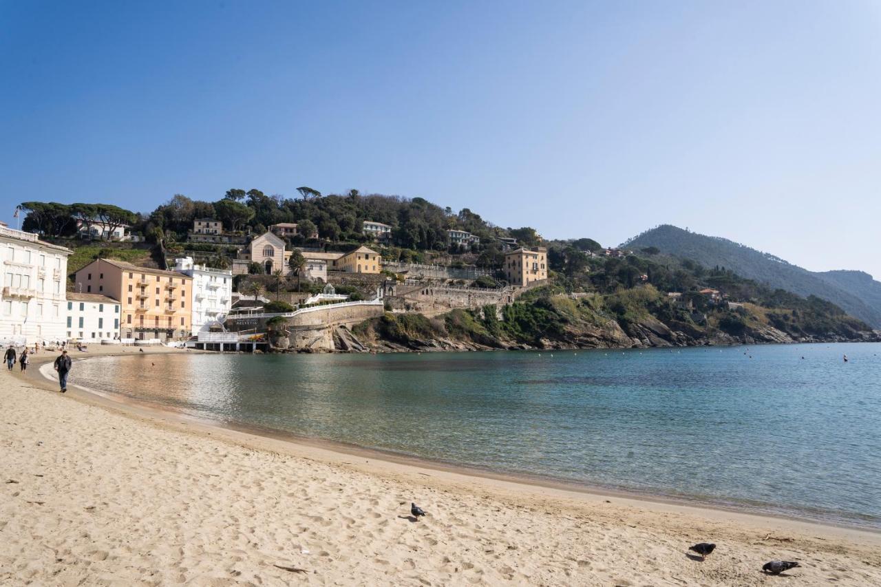 057 - Casa Portobello, Centrale A 50 Metri Dal Mare Sestri Levante Kültér fotó